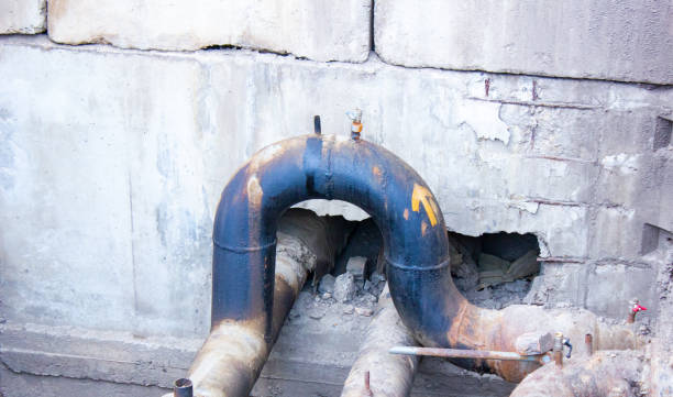 Water damage restoration process in TX